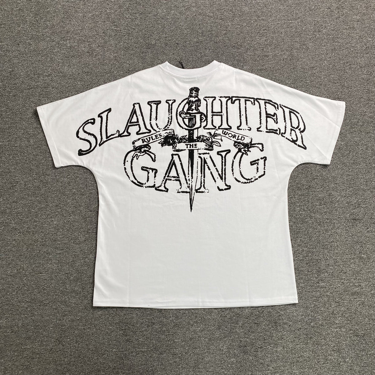Corteiz x Slaughter Gang 21 Savage T-shirt White