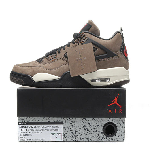 Jordan 4 Retro Travis Scott Olive
