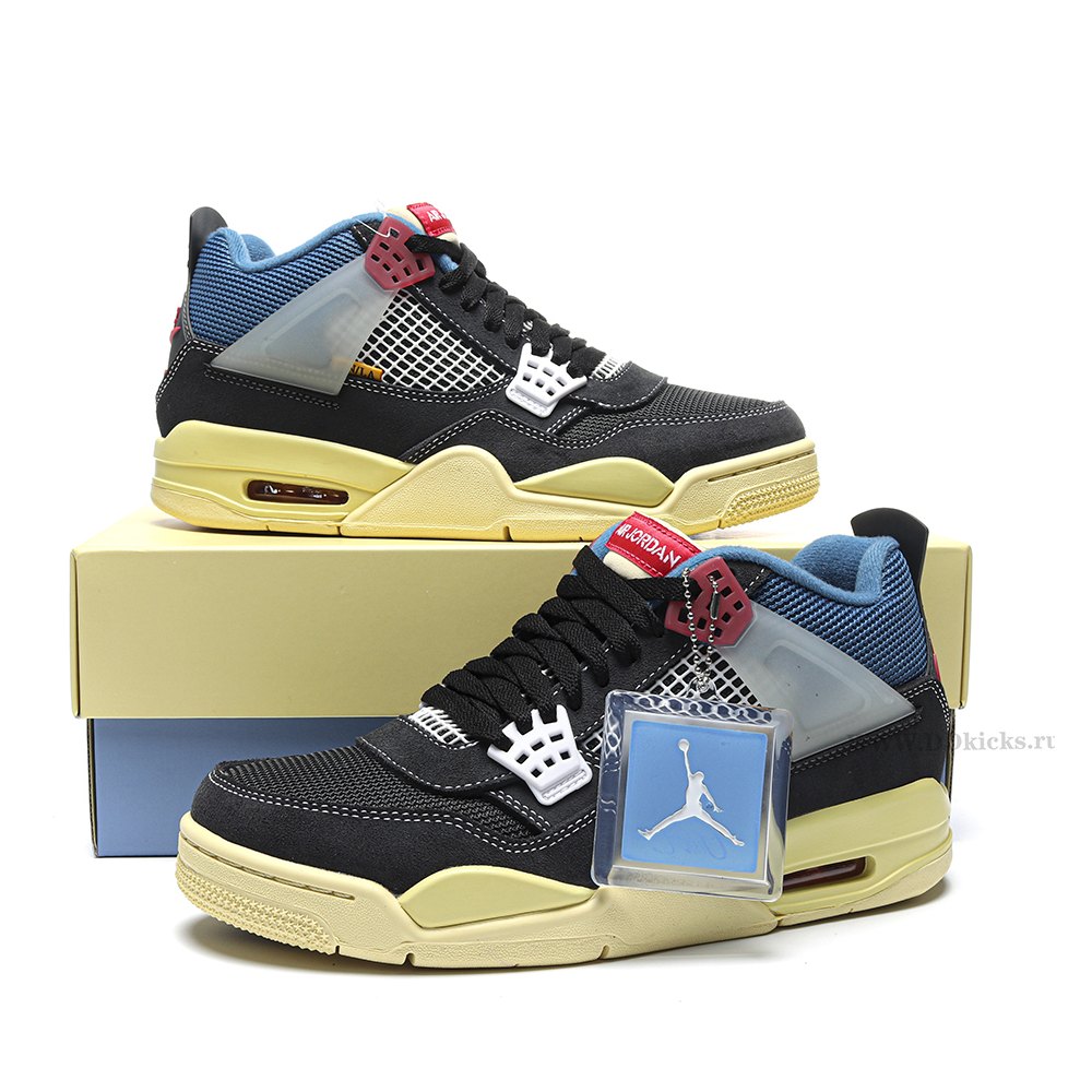 Jordan 4 Retro Union Off Noir