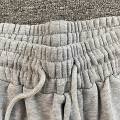 Denim Tears Big Cotton Wreath Shorts Grey