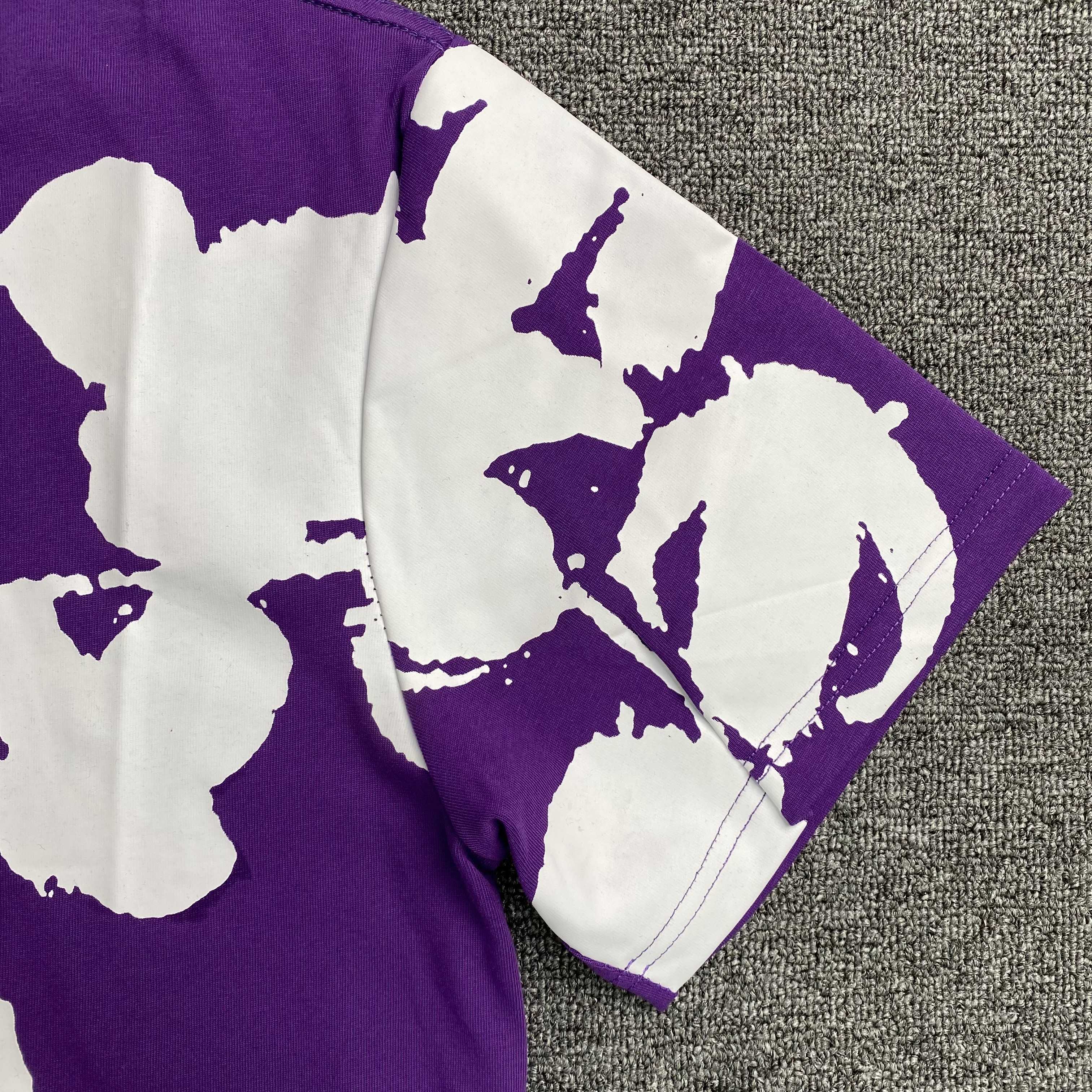 Denim Tears Big Cotton Wreath Tee Purple