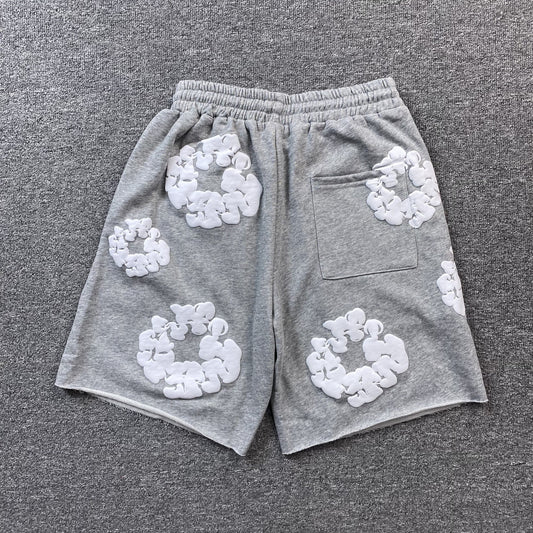 Denim Tears The Cotton Wreath Shorts Grey
