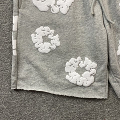 Denim Tears The Cotton Wreath Shorts Grey
