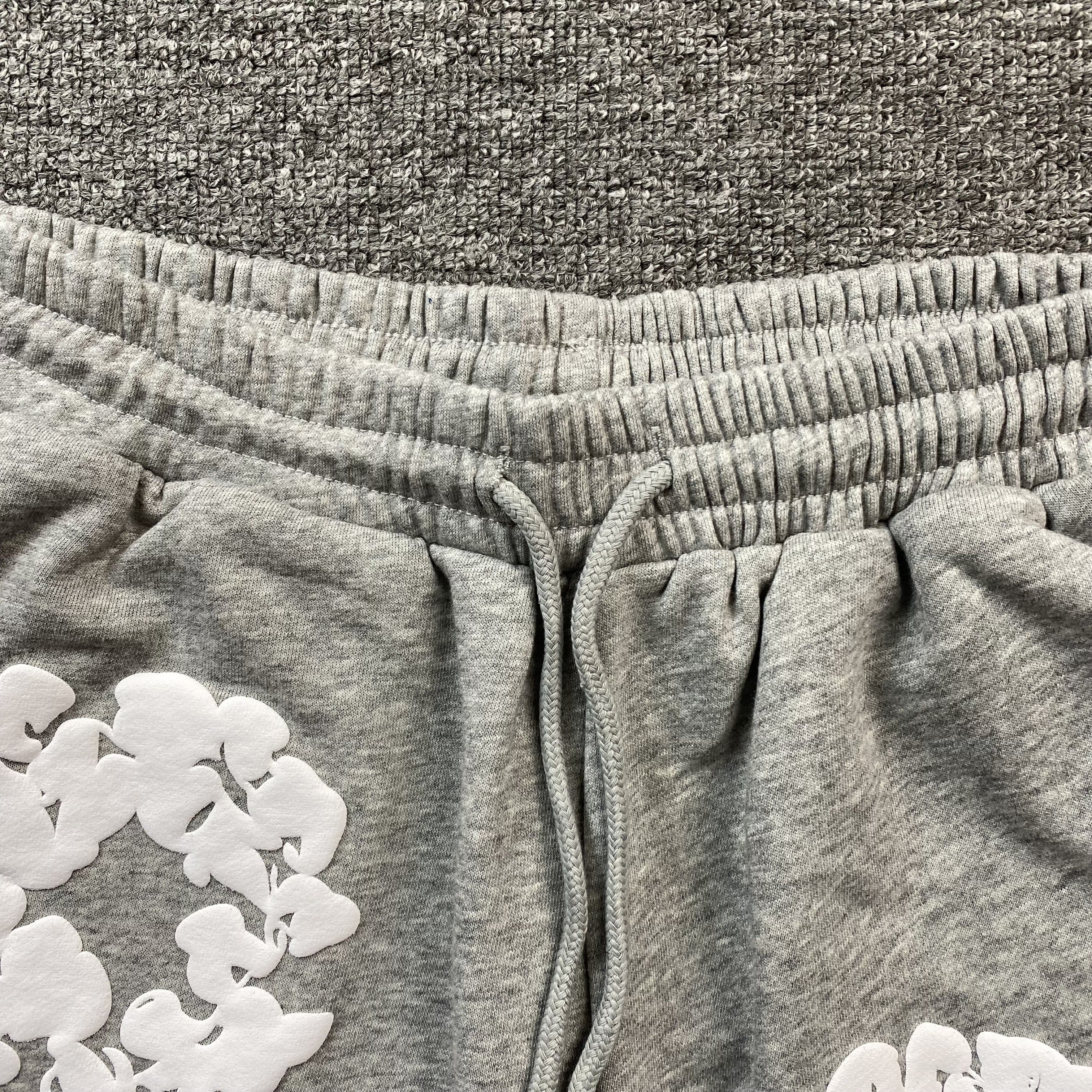 Denim Tears The Cotton Wreath Shorts Grey