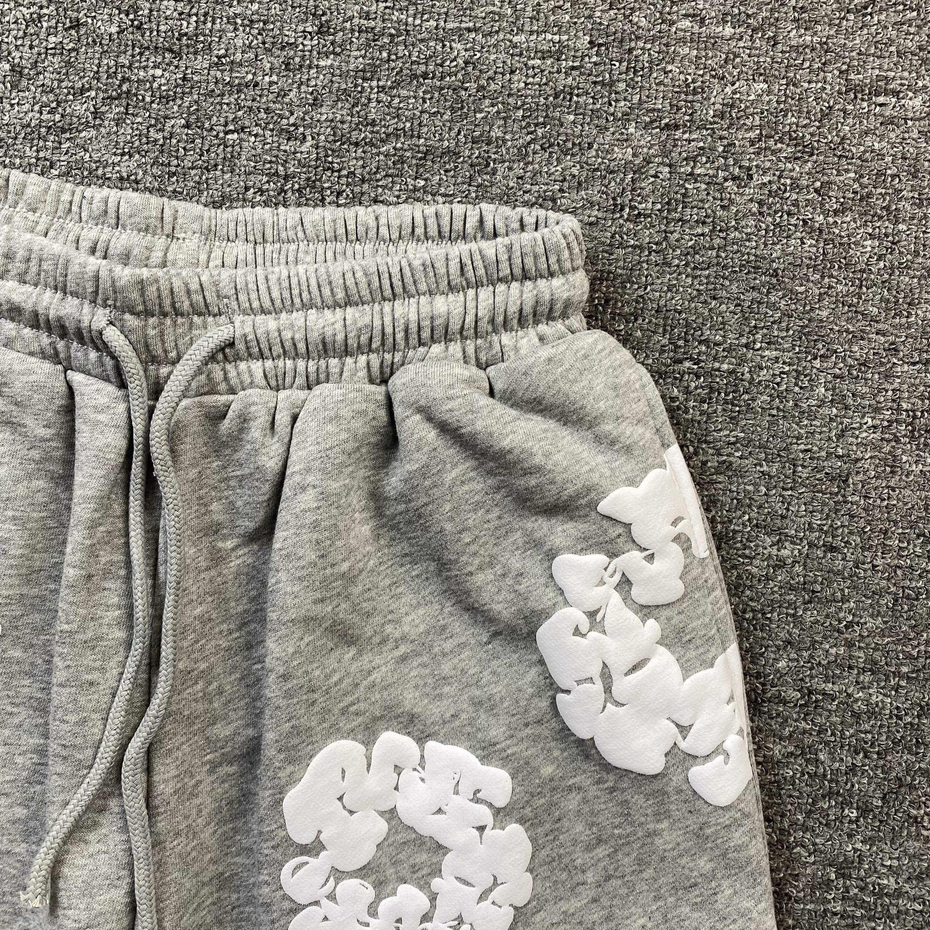 Denim Tears The Cotton Wreath Shorts Grey