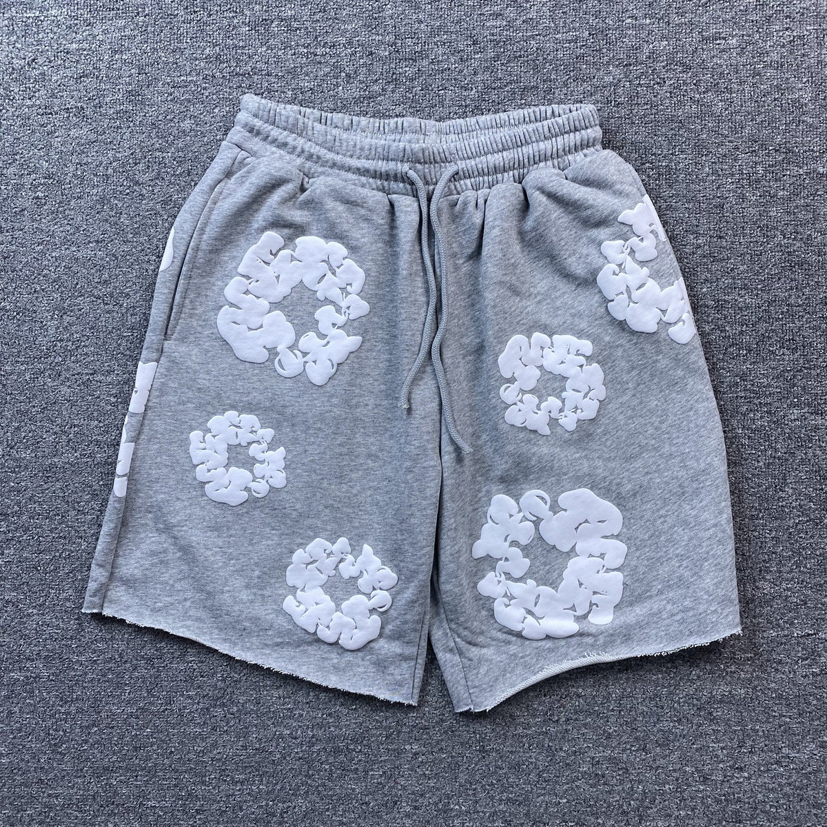Denim Tears The Cotton Wreath Shorts Grey