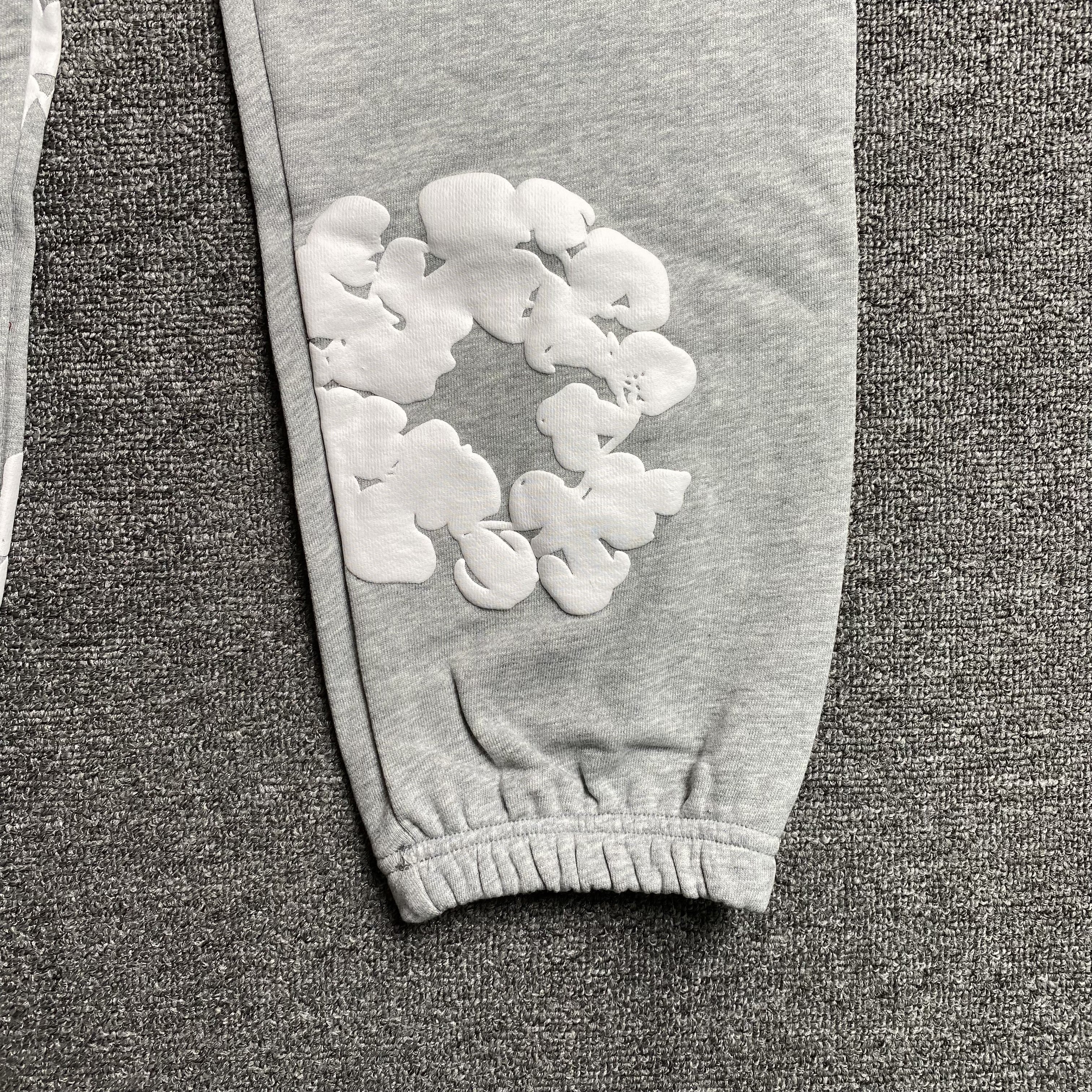 Denim Tears The Cotton Wreath Sweatpants Grey
