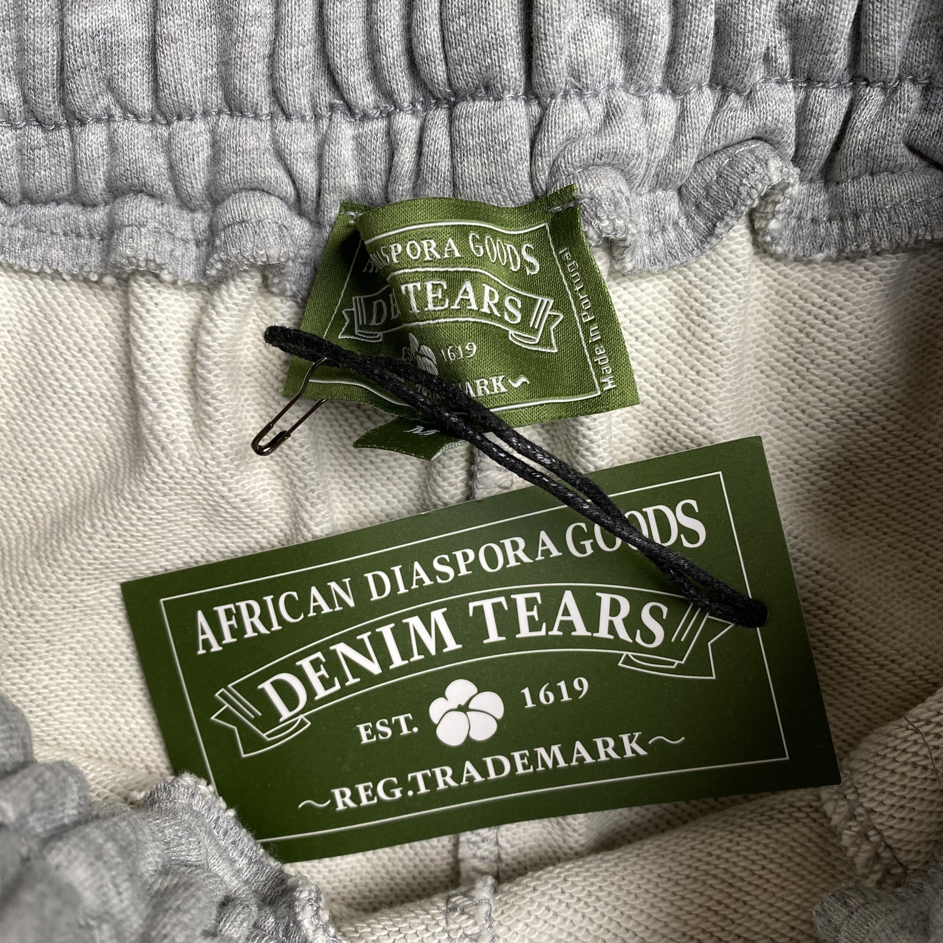 Denim Tears The Cotton Wreath Sweatpants Grey