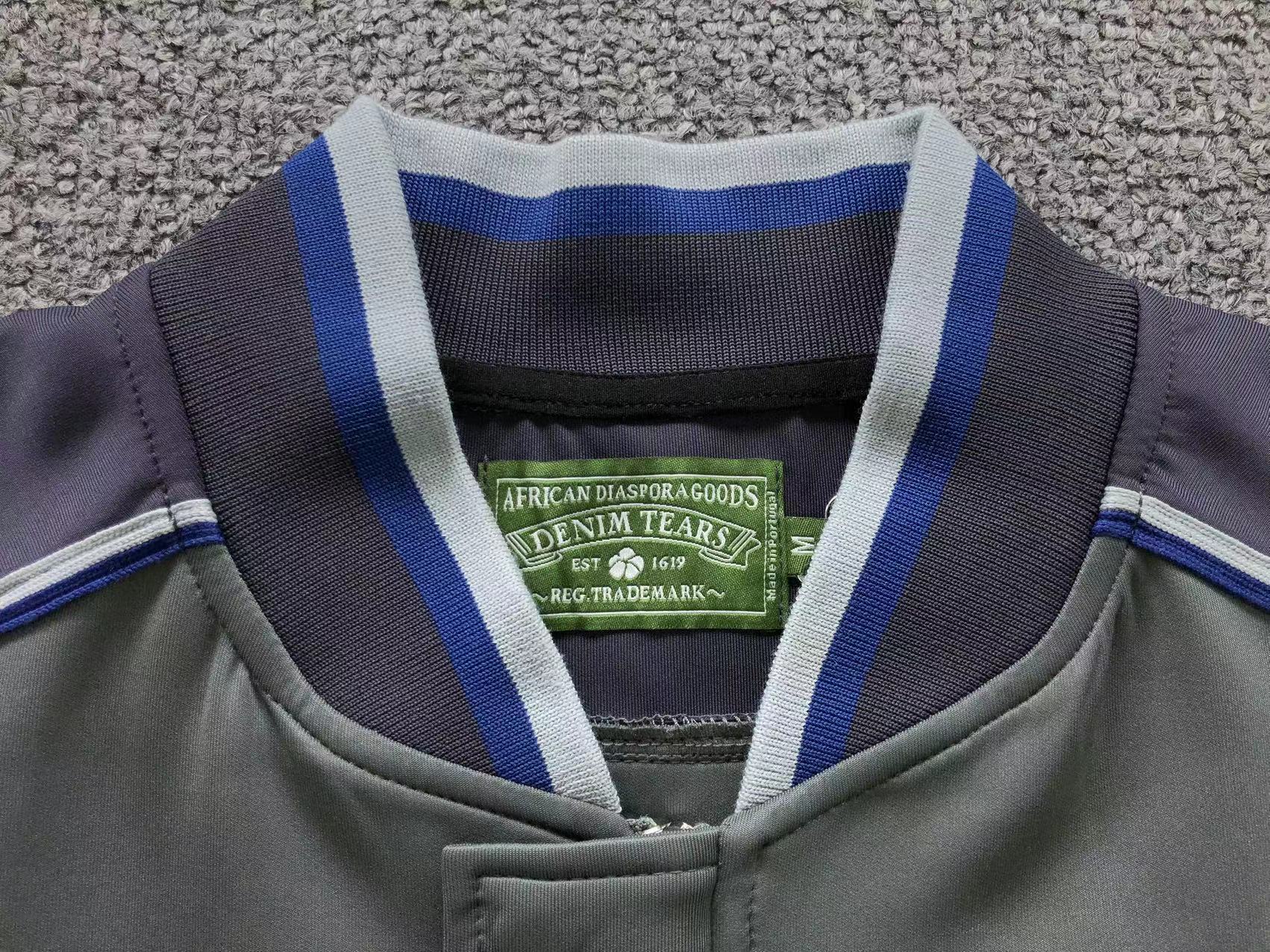Denim Tears Track Jacket Grey