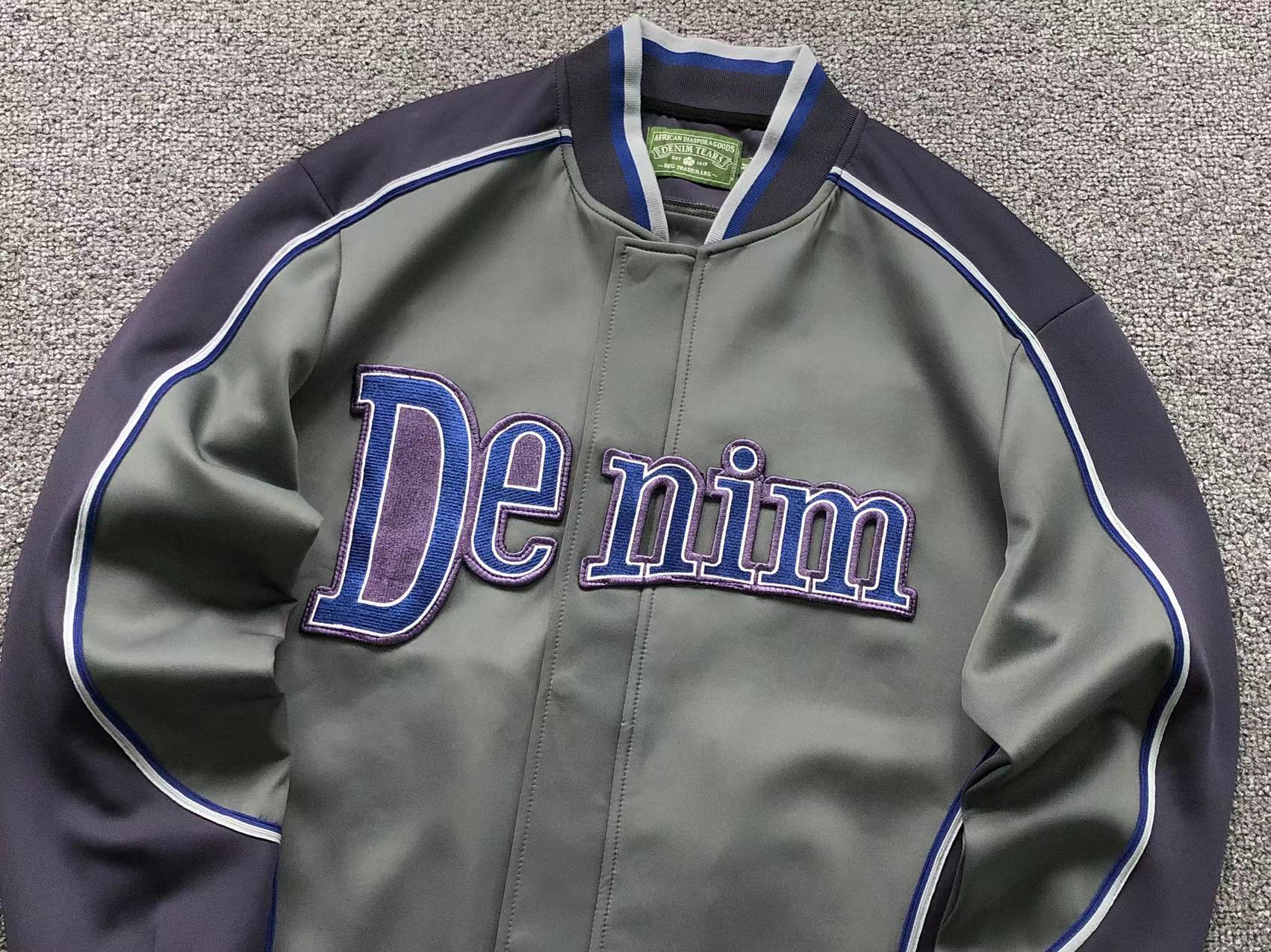 Denim Tears Track Jacket Grey