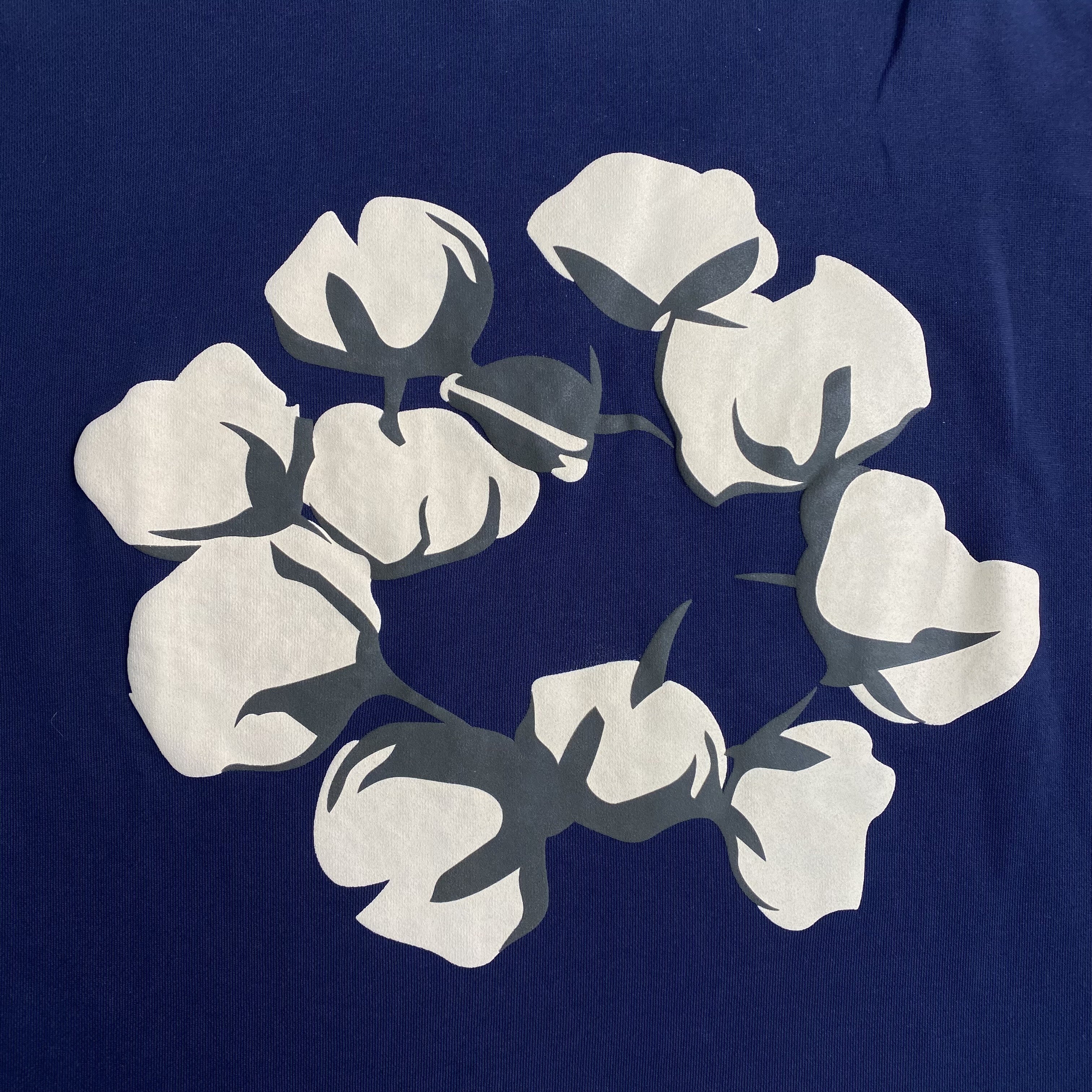 Denim Tears x CPFM Cactus Tears Crewneck Navy