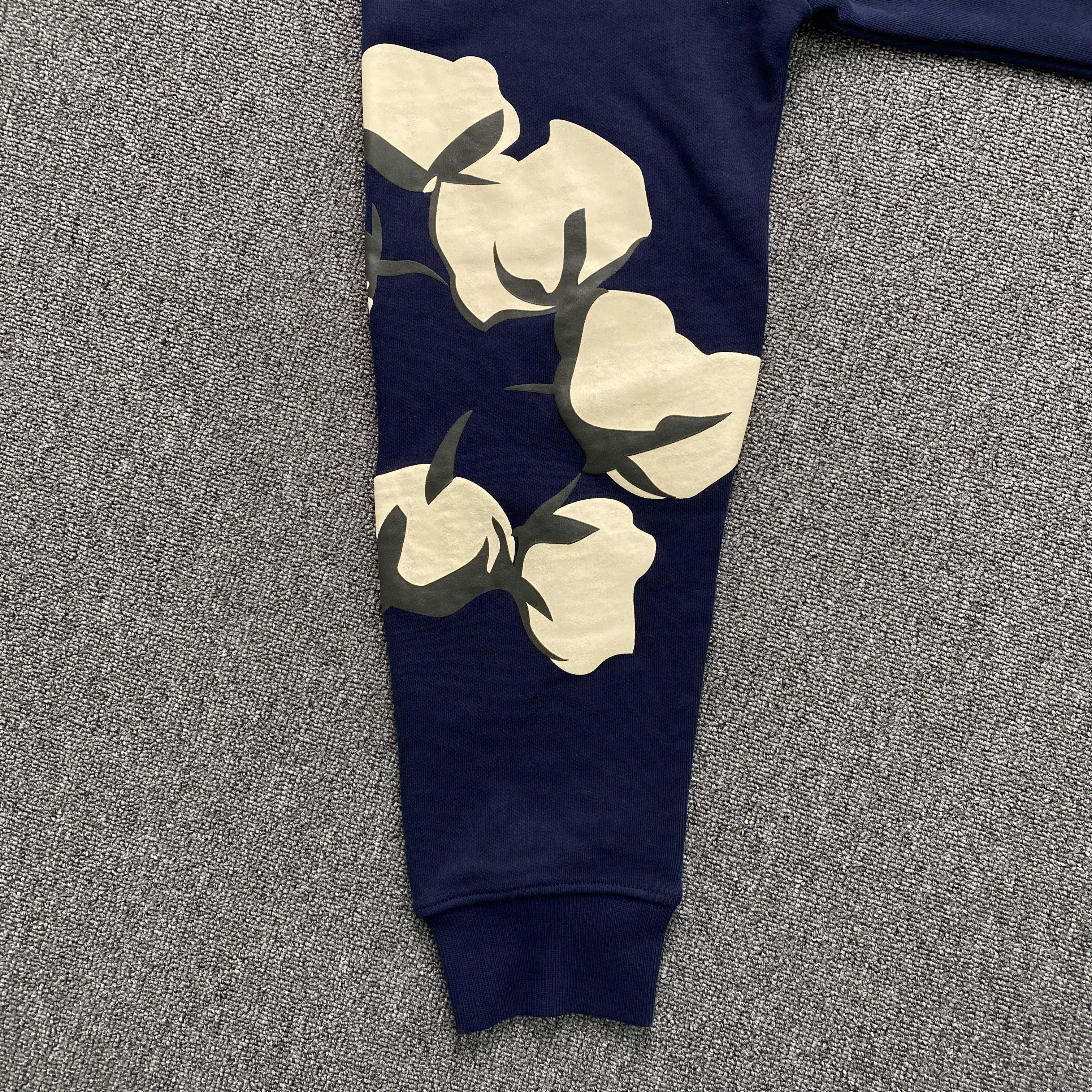 Denim Tears x CPFM Cactus Tears Crewneck Navy