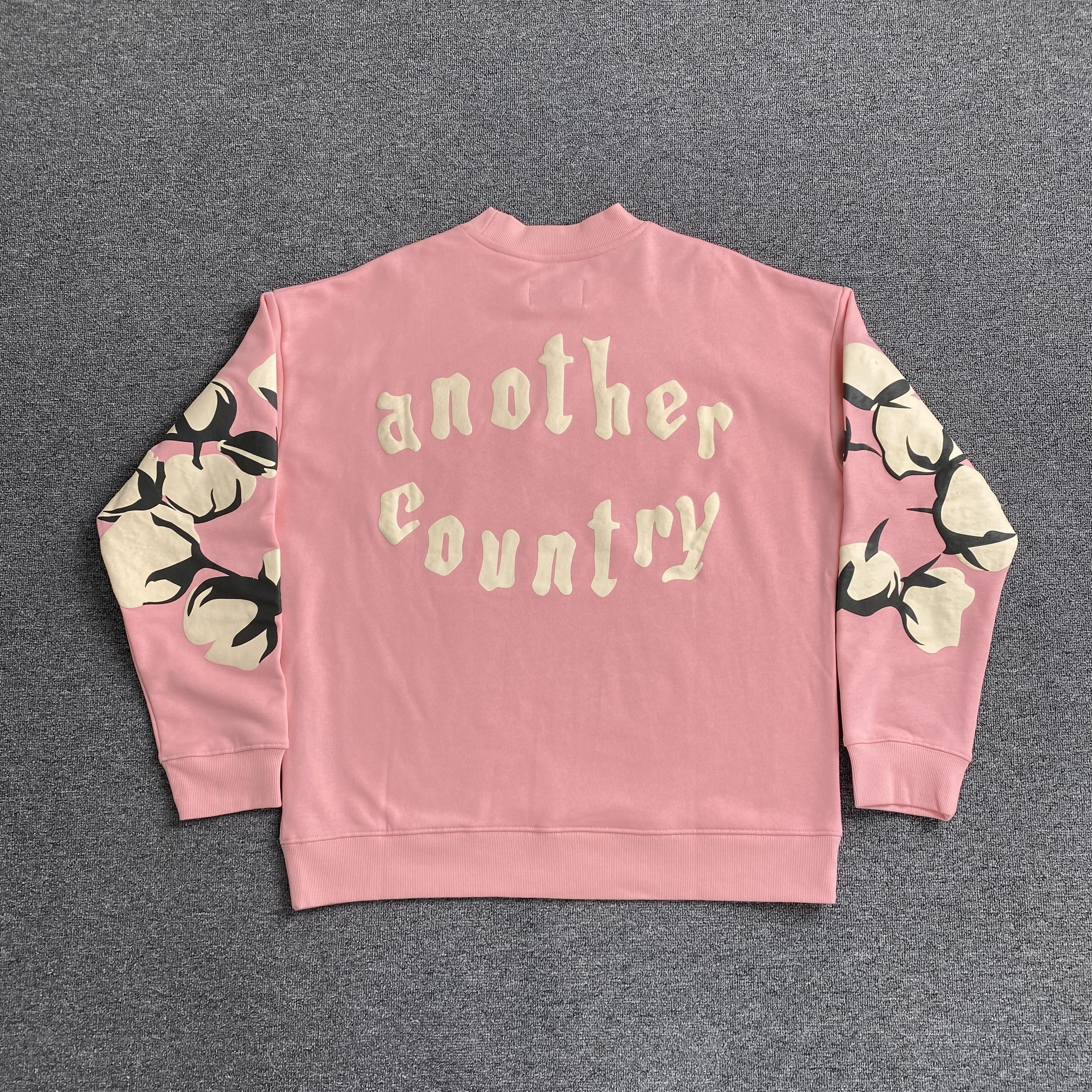 Denim Tears x CPFM Cactus Tears Crewneck Pink