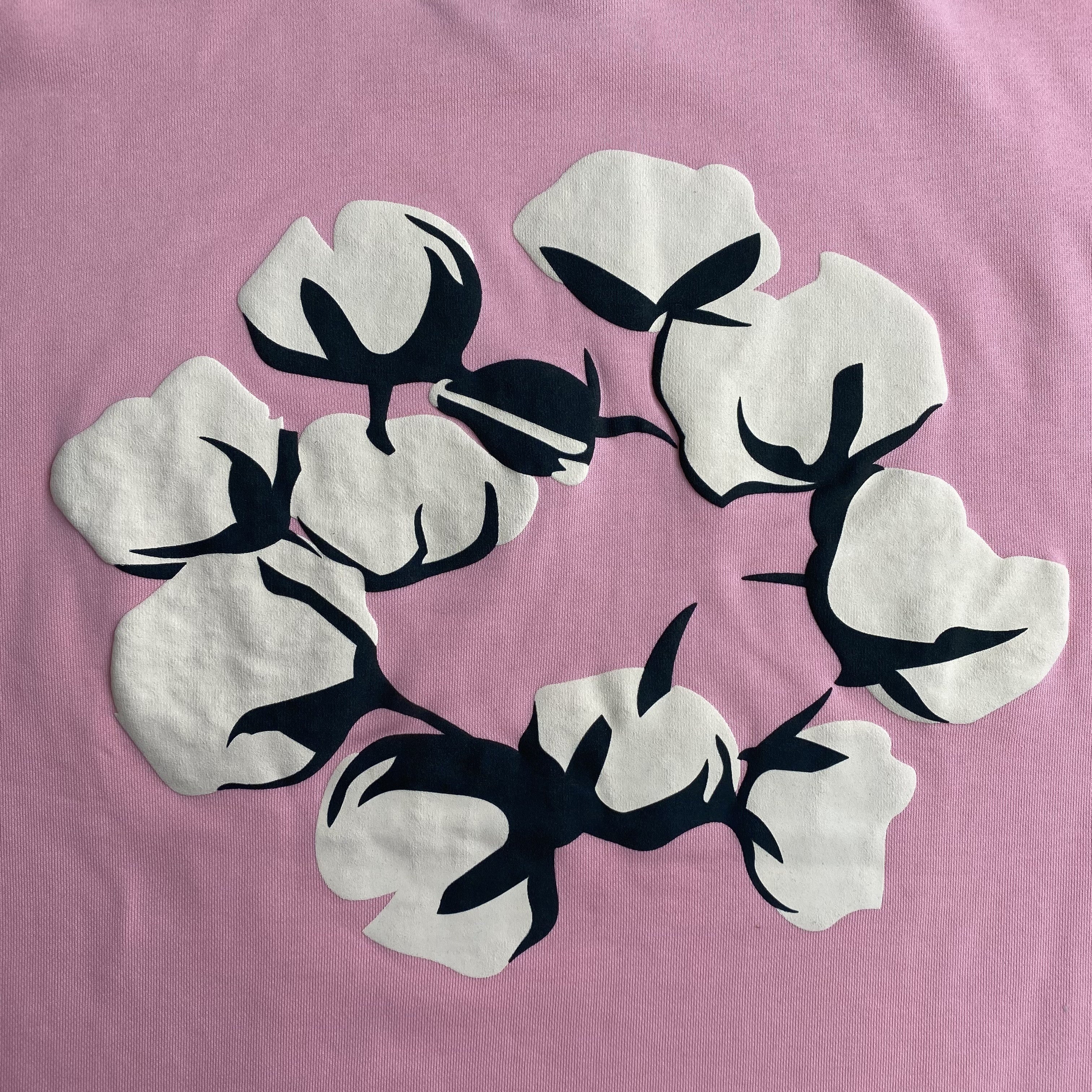 Denim Tears x CPFM Cactus Tears Crewneck Pink