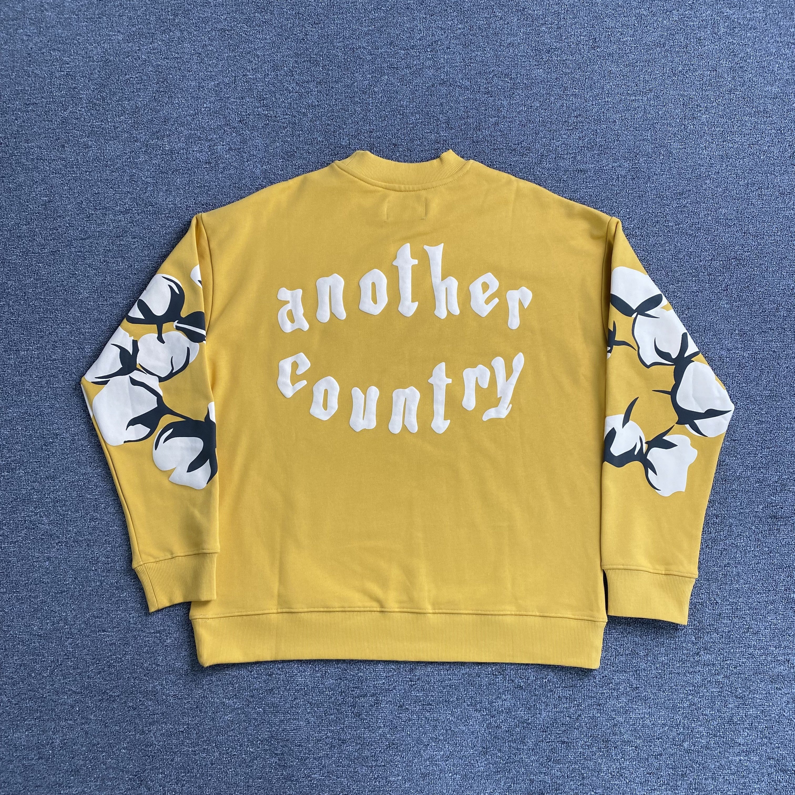 Denim Tears x CPFM Cactus Tears Crewneck Yellow