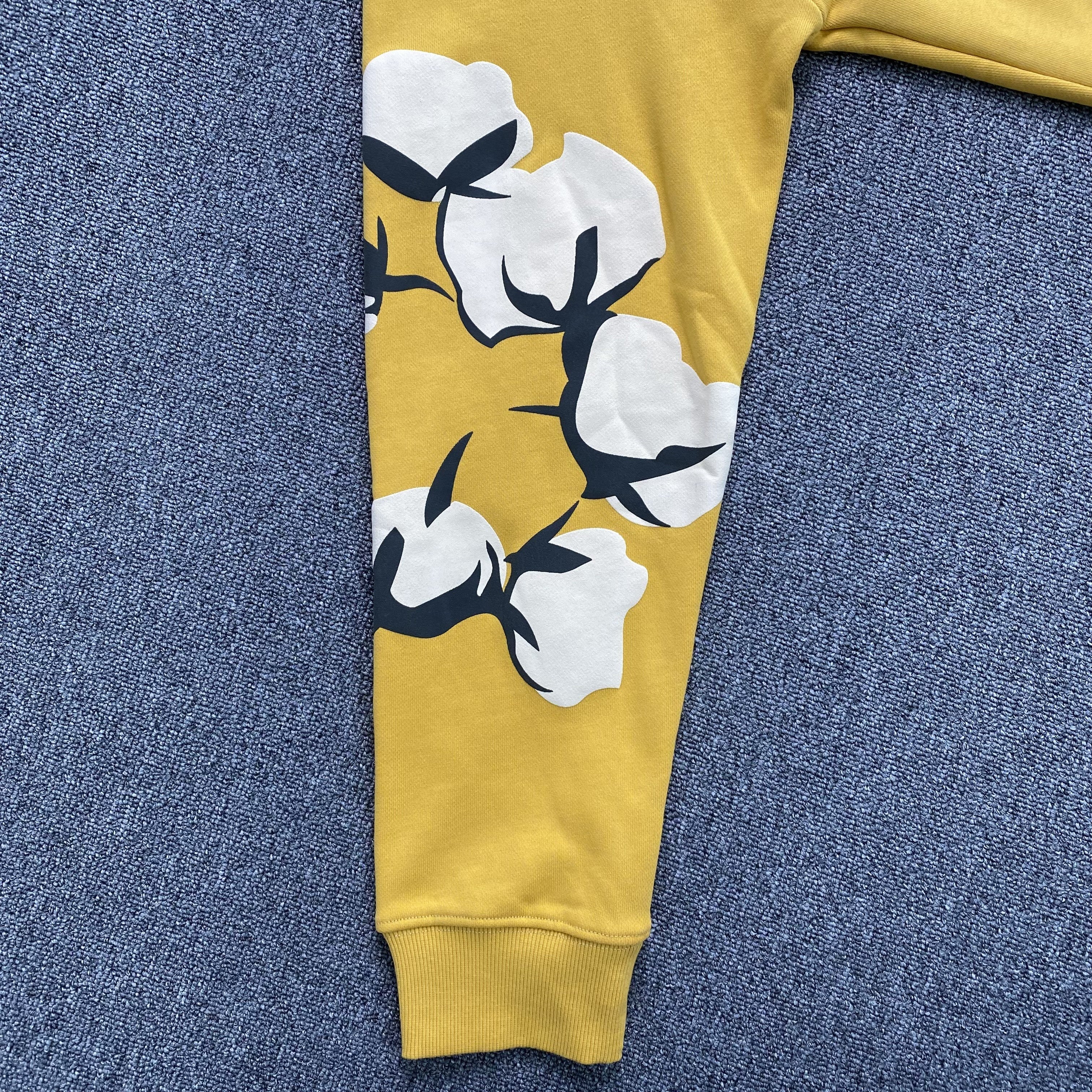 Denim Tears x CPFM Cactus Tears Crewneck Yellow