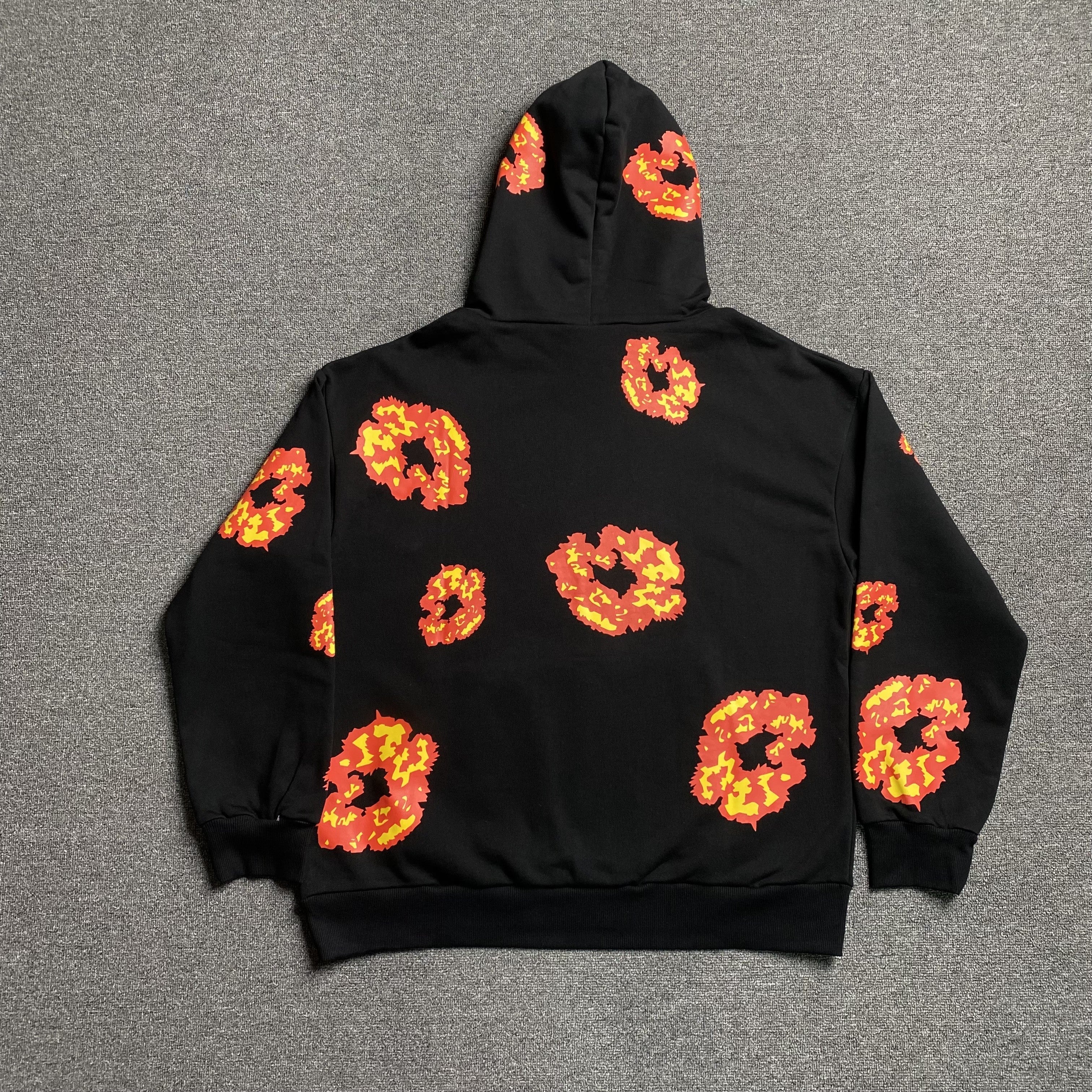 Denim Tears X Offset Wreath Hoodie Black