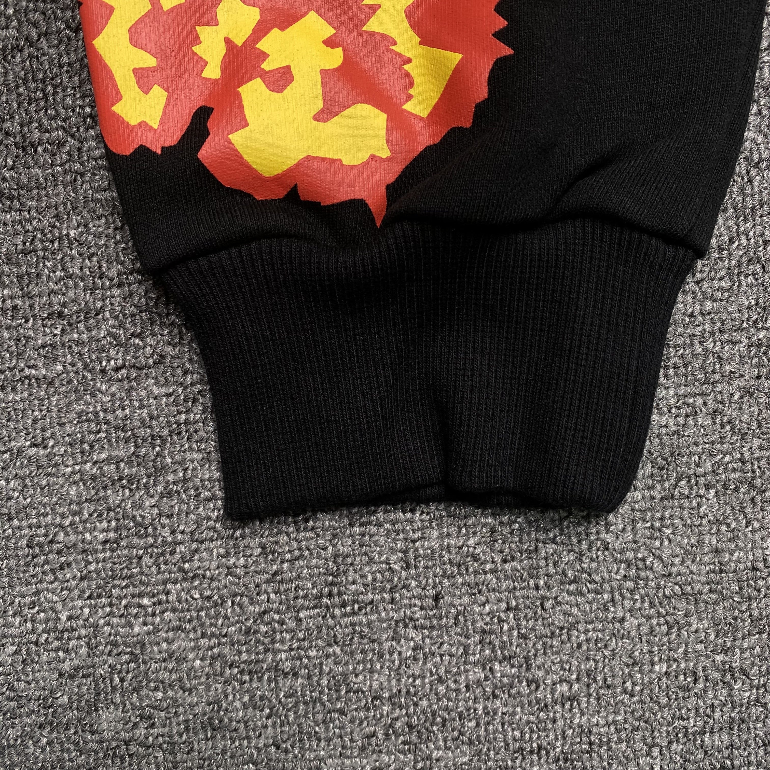 Denim Tears X Offset Wreath Hoodie Black