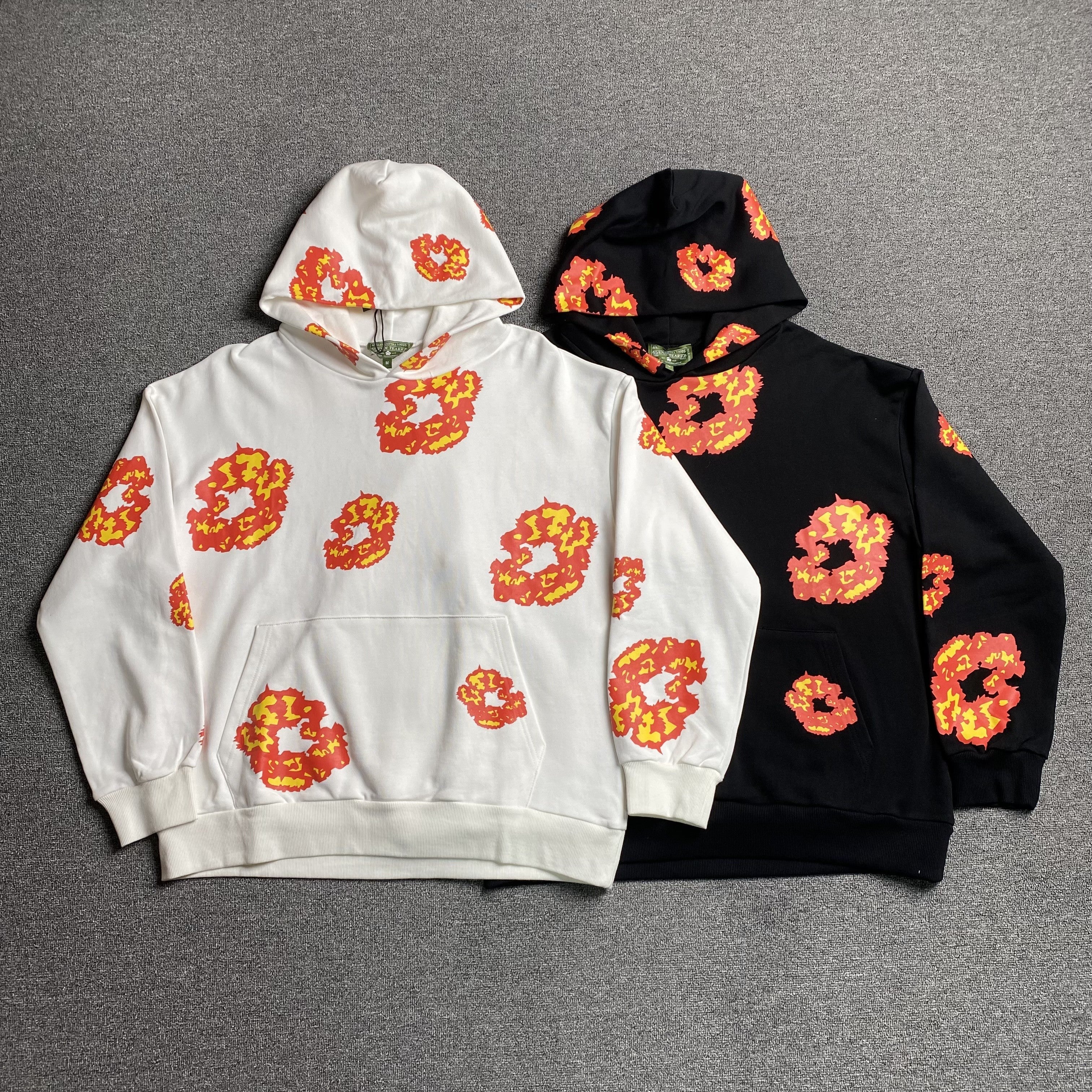 Denim Tears X Offset Wreath Hoodie Black