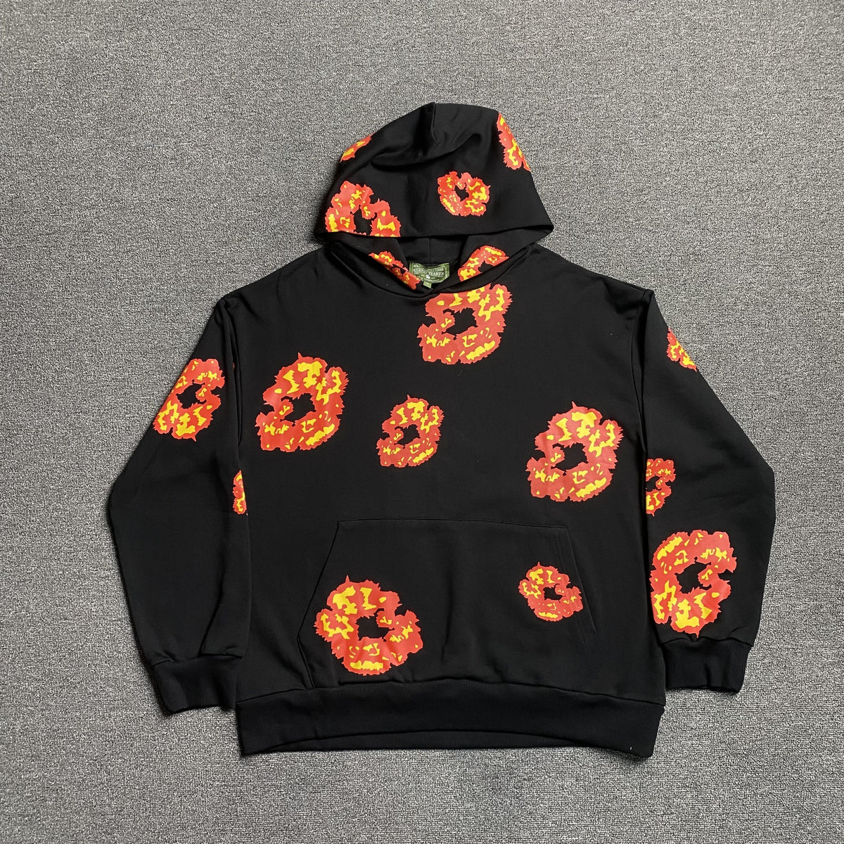 Denim Tears X Offset Wreath Hoodie Black
