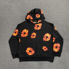 Denim Tears X Offset Wreath Hoodie Black