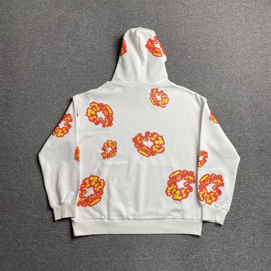 Denim Tears X Offset Wreath Hoodie White