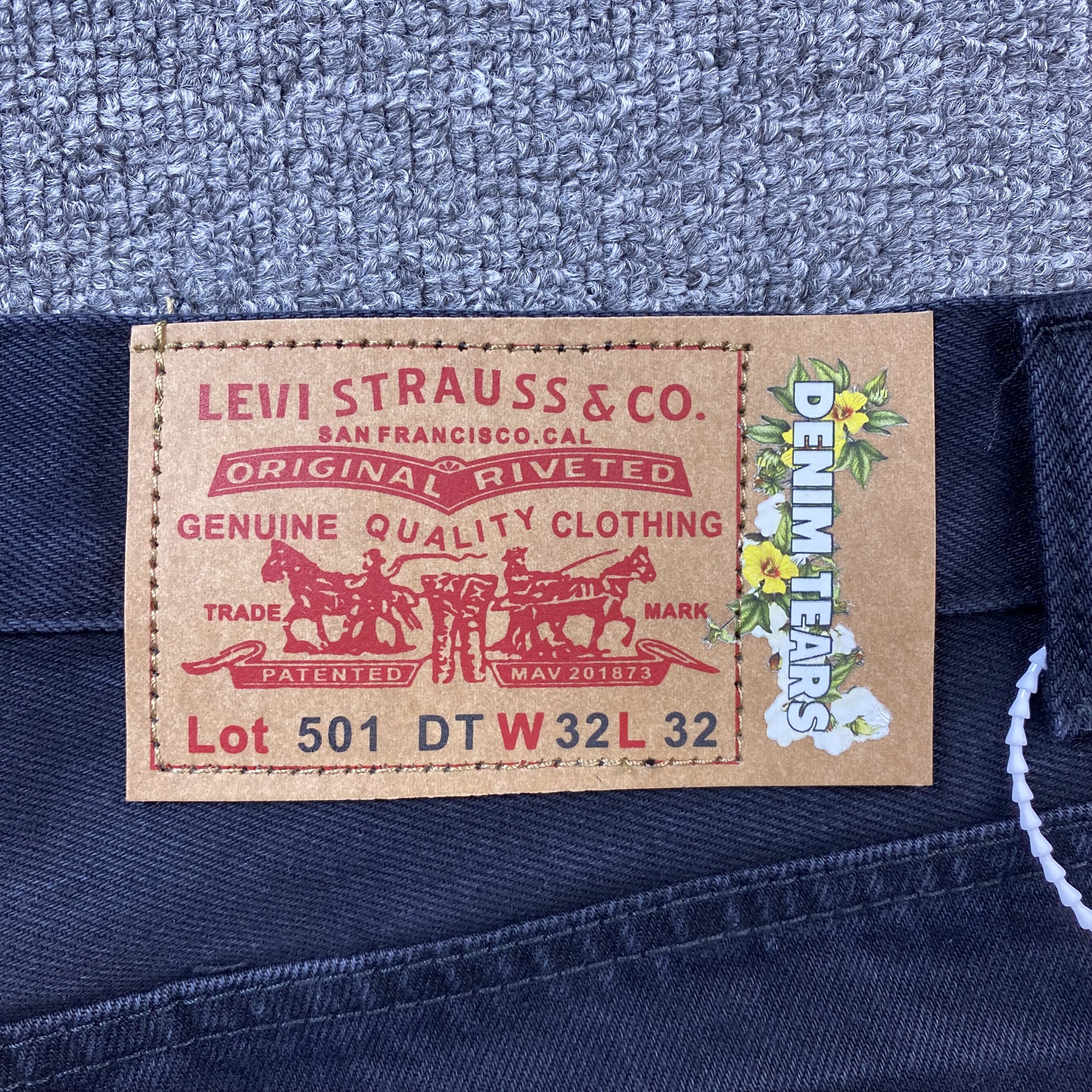 Denim Tears X Offset Wreath Jeans Black