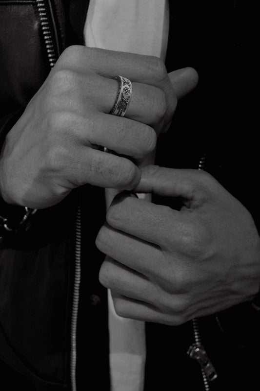 Chrome Hearts Dagger Spacer Ring – 6MM