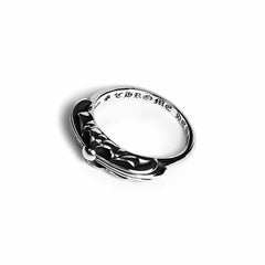Baby Classic Floral Cross Ring