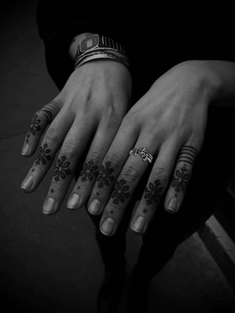 Cemetery Hoop Ring