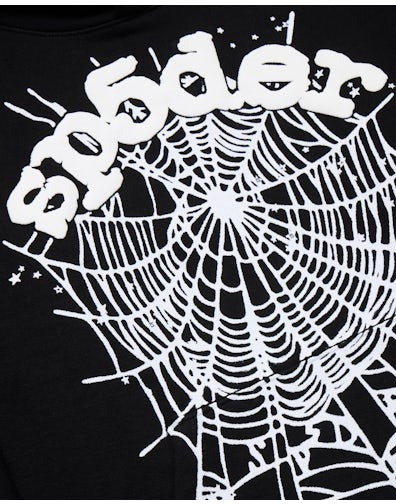 Spider OG Web Hoodie in Black