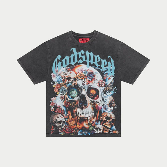 God Speed Eternal Dream T-shirt (Grey Wash)