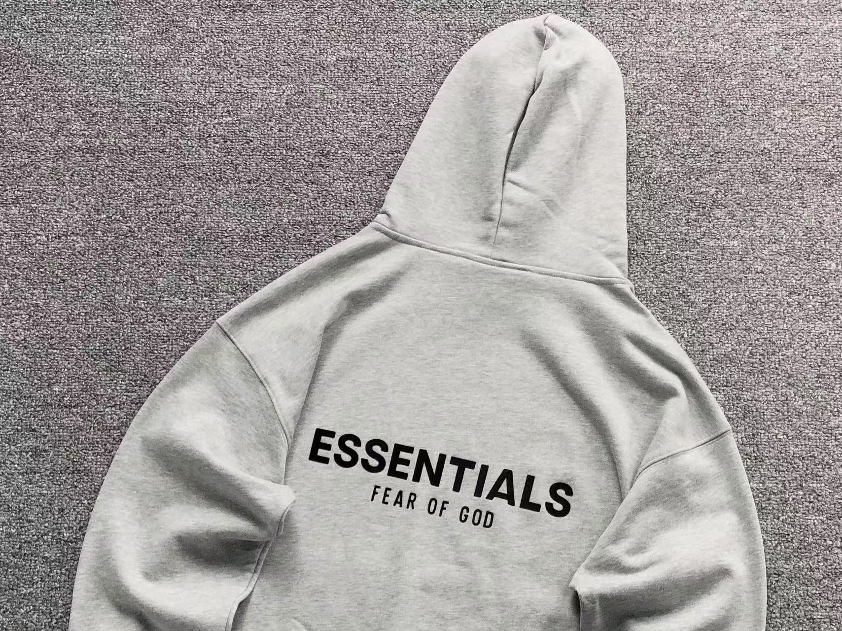 Fear Of God Essentials Hoodie (SS22) Dark Oatmeal