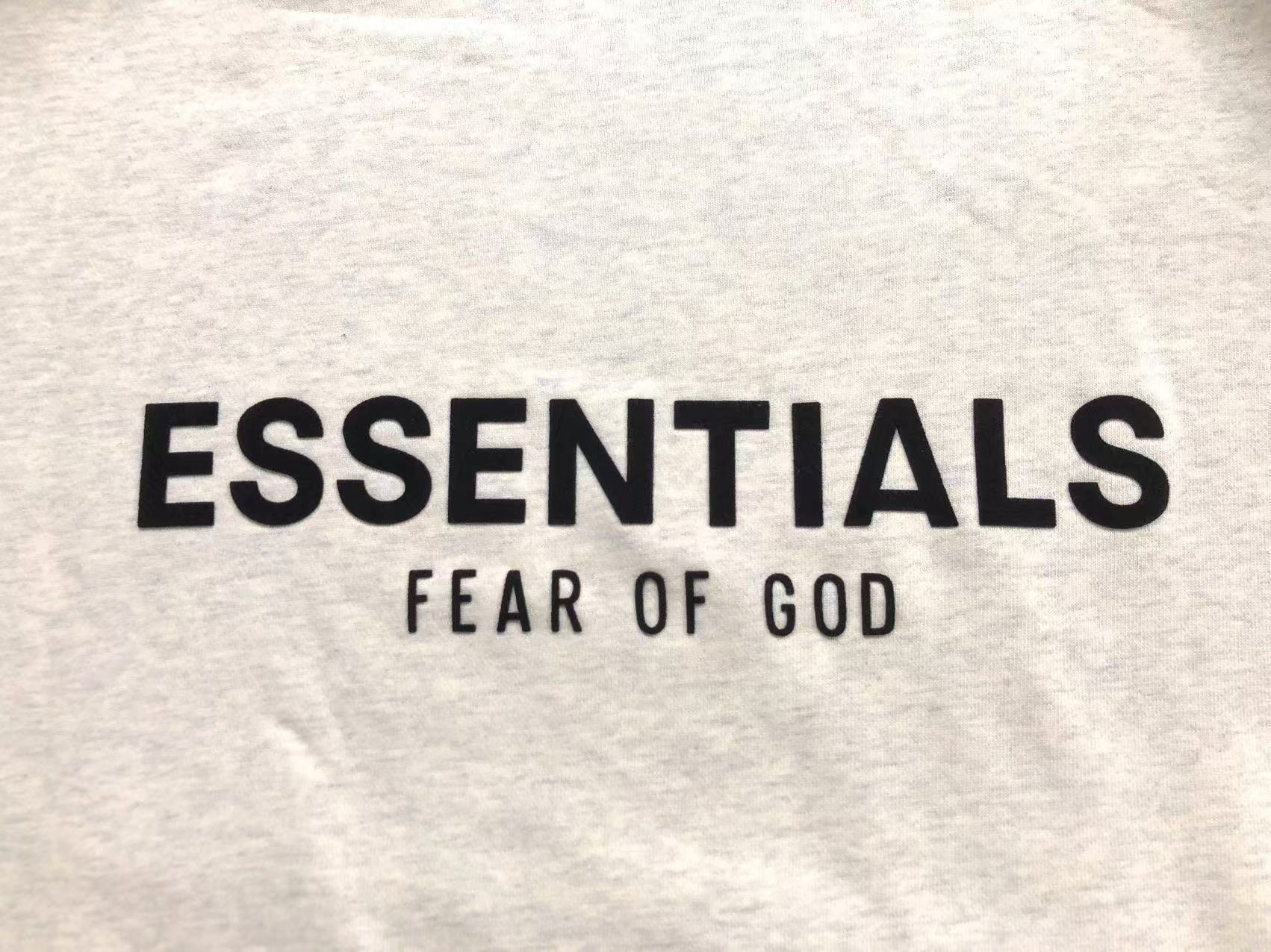 Fear Of God Essentials Hoodie (SS22) Light Oatmeal