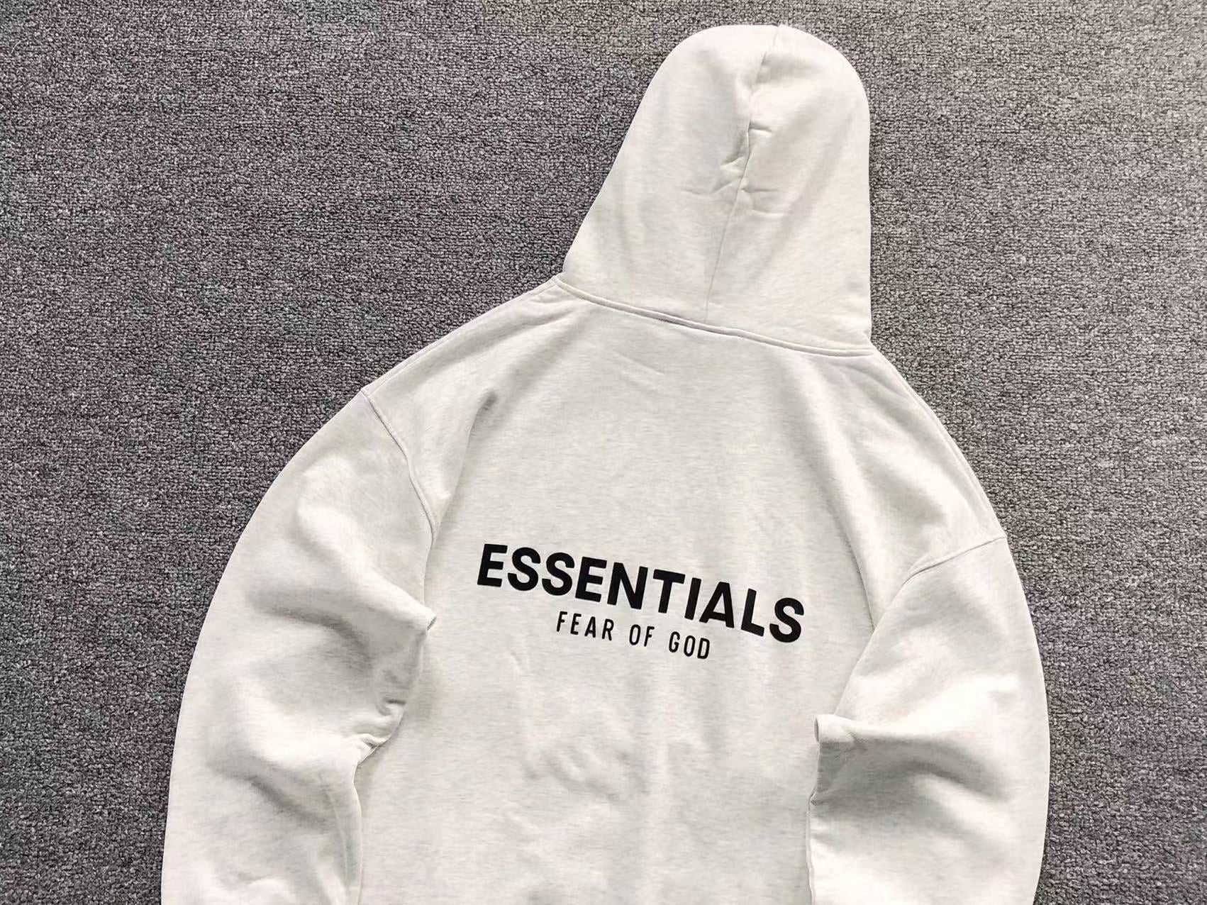 Fear Of God Essentials Hoodie (SS22) Light Oatmeal