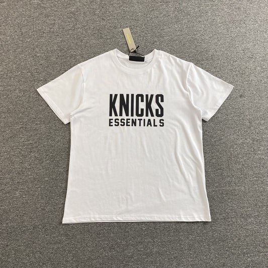 Fear of God Essentials Knicks Tee White