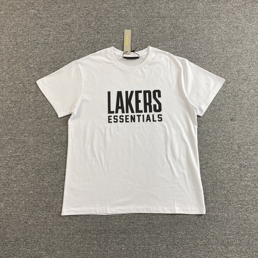 Fear of God Essentials Lakers Tee White