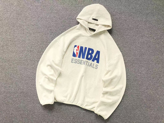 Fear of God Essentials NBA Hoodie Grey
