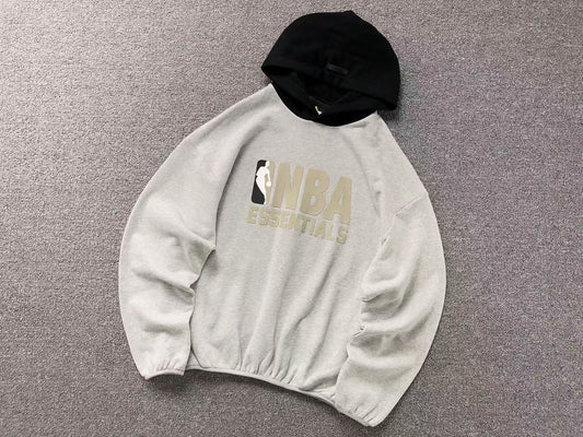 Fear of God Essentials NBA Hoodie Grey