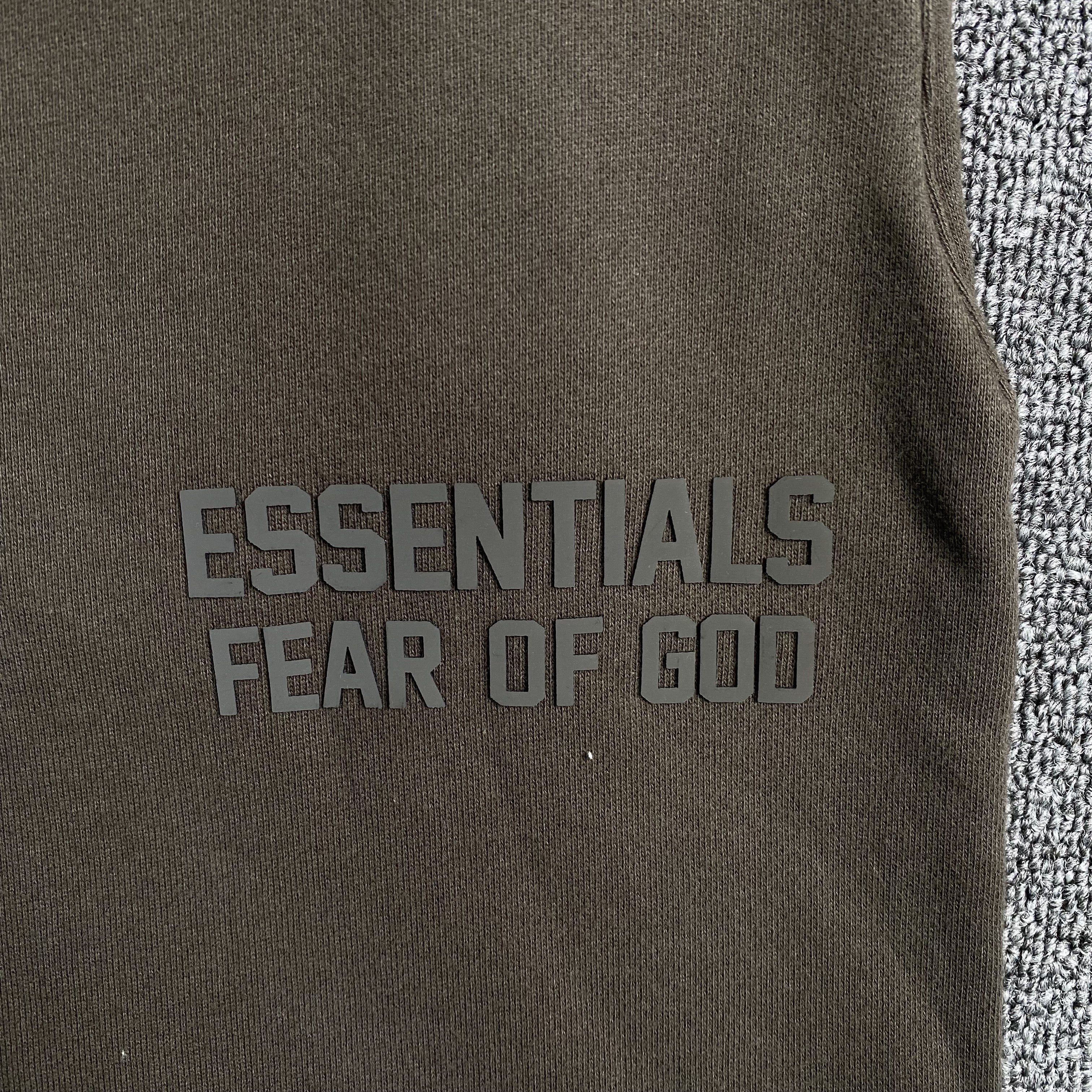 Fear Of God Essentials Pants Off Black