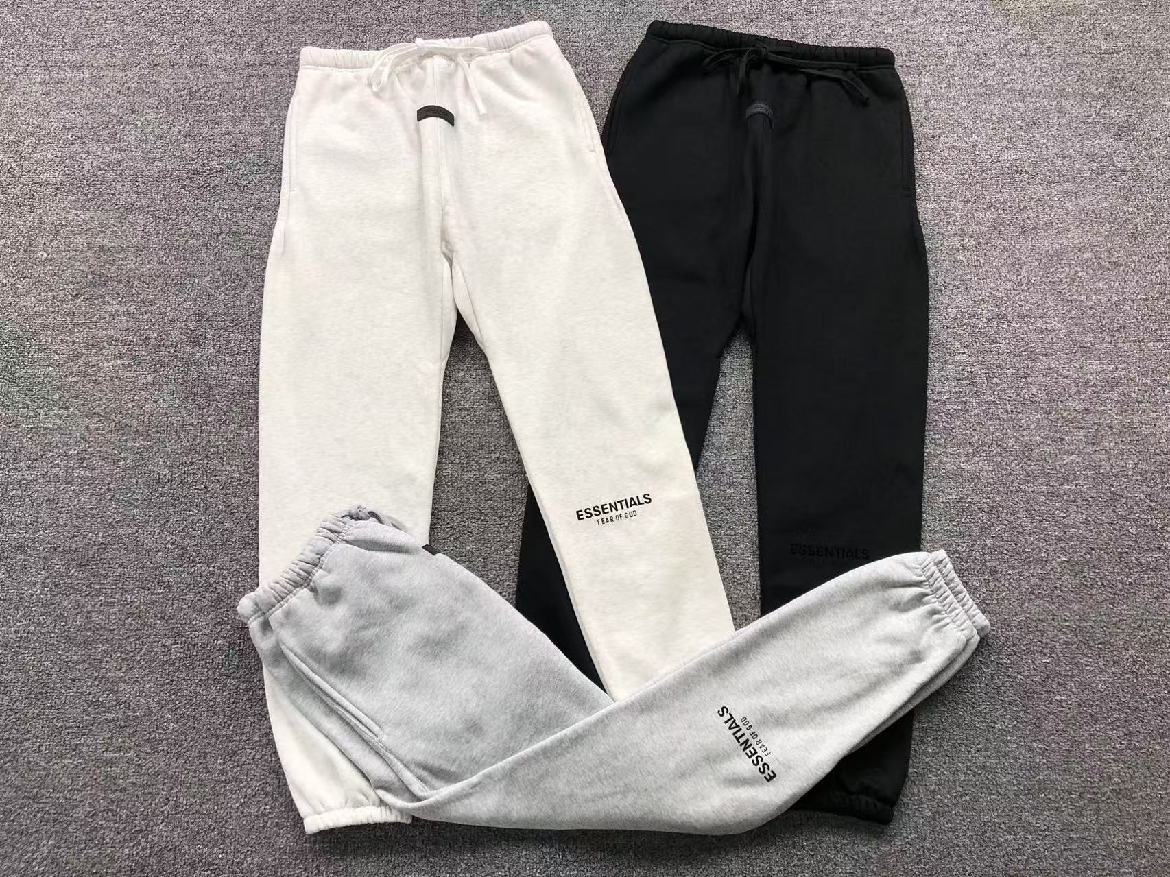 Fear Of God Essentials Pants (SS22) Light Oatmeal