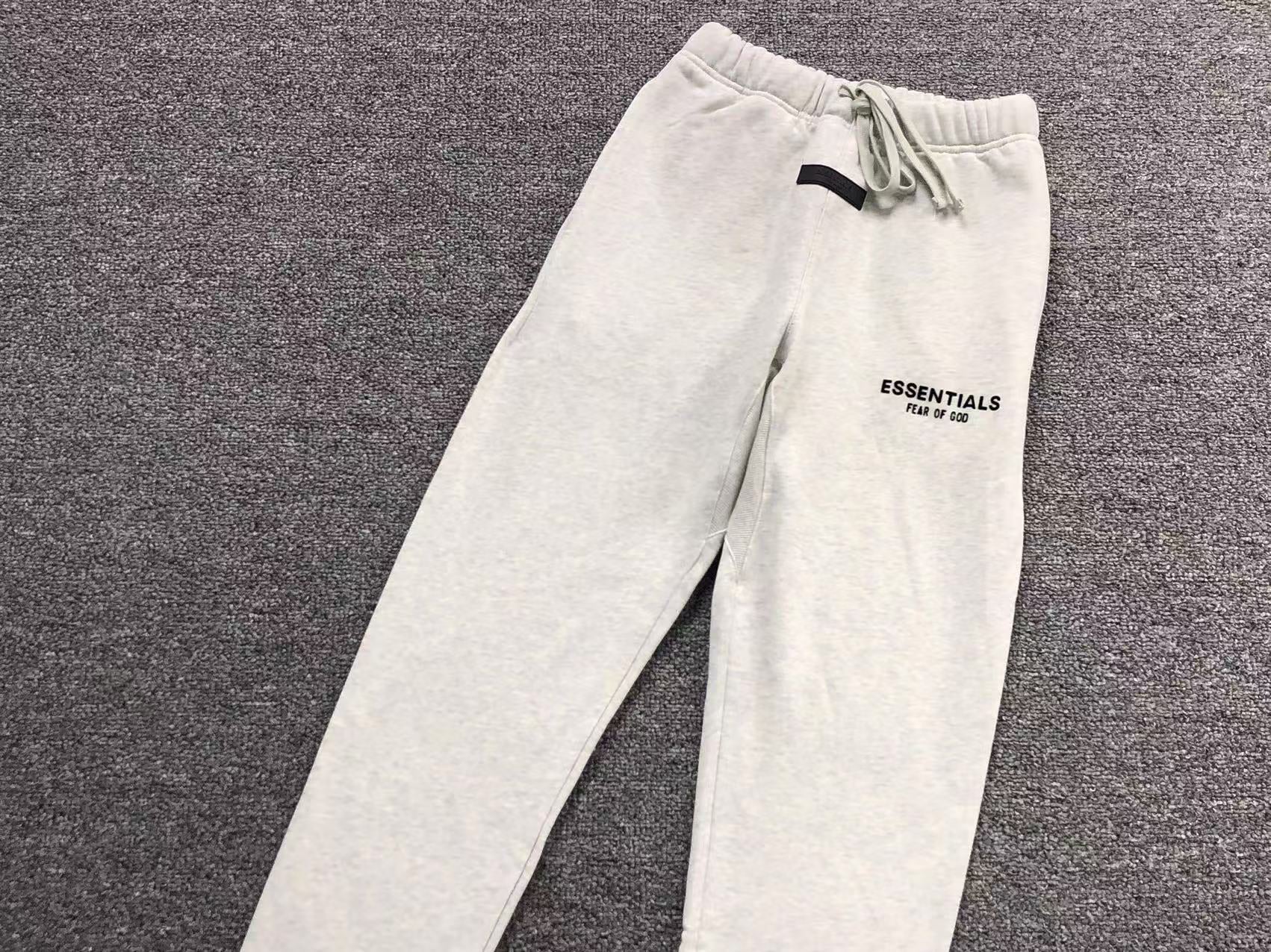 Fear Of God Essentials Relaxed Pants (SS22) Light Oatmeal