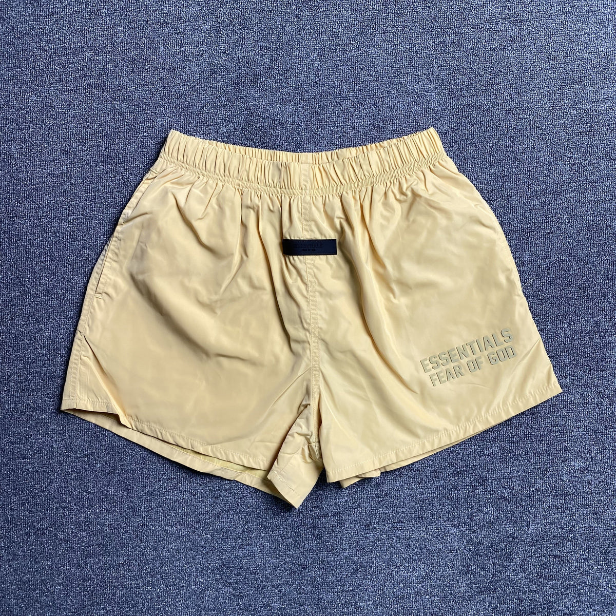 Fear of God Essentials Running Nylon Short Light Tuscan