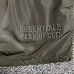 Fear of God Essentials Running Nylon Short Off Black