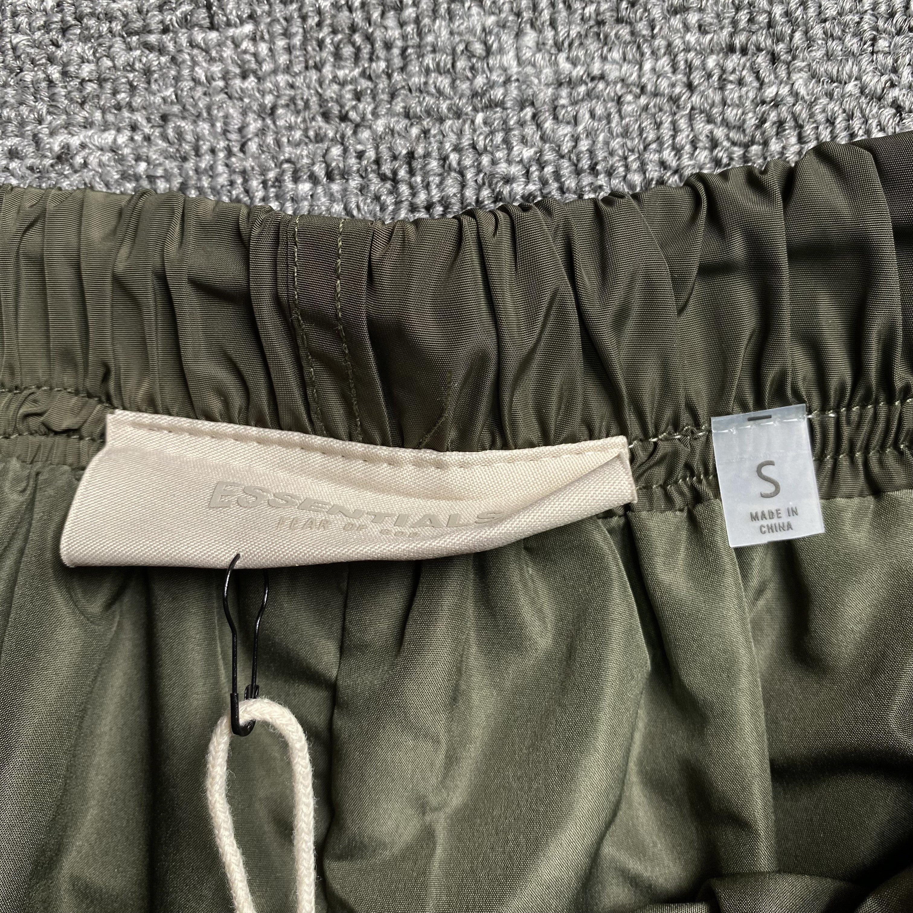 Fear of God Essentials Running Nylon Short Off Black