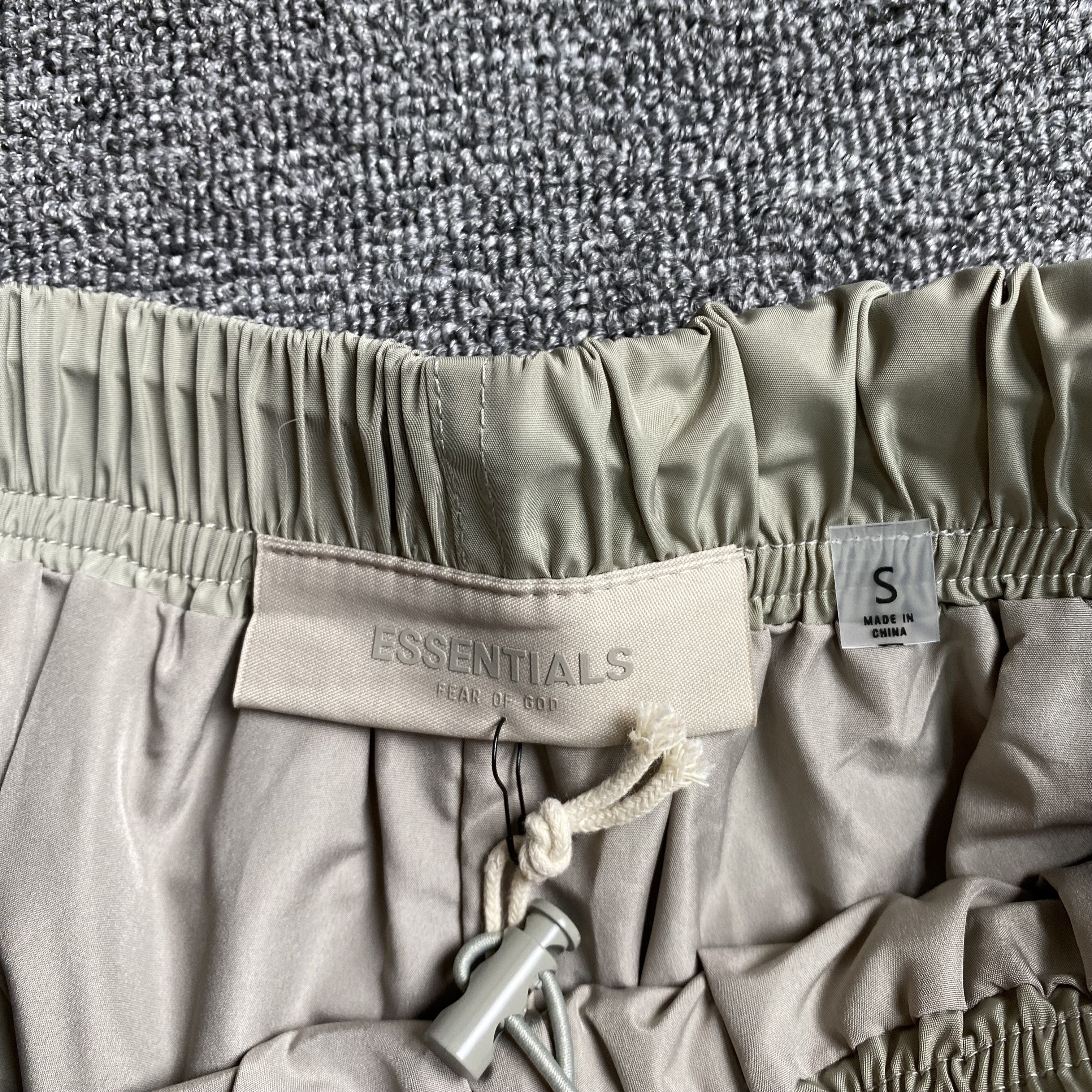 Fear of God Essentials Running Nylon Short Smoke