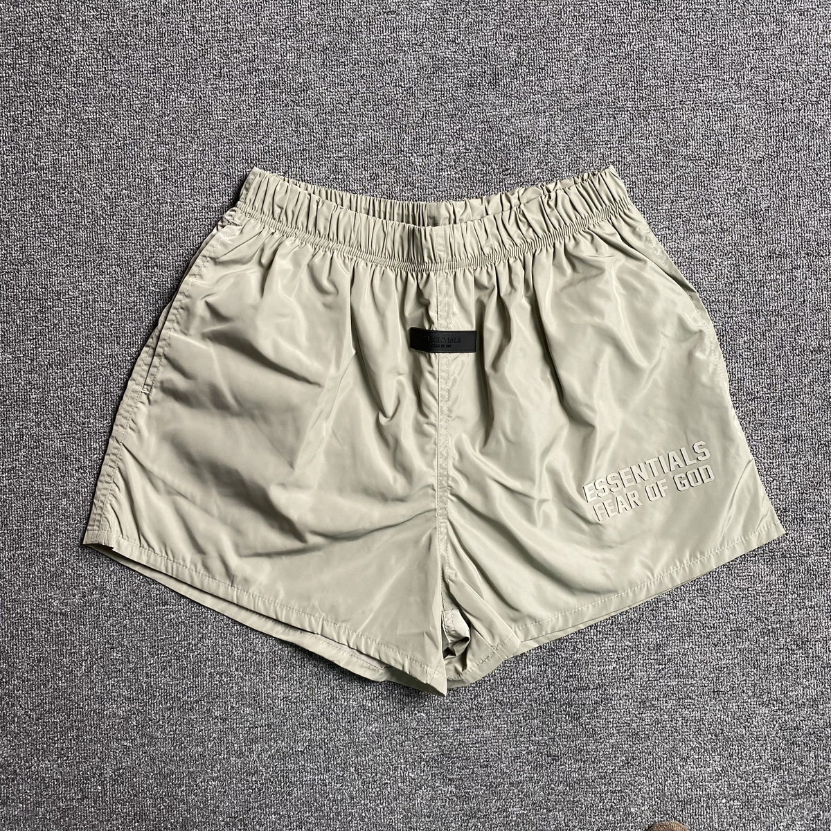 Fear of God Essentials Running Nylon Short Smoke