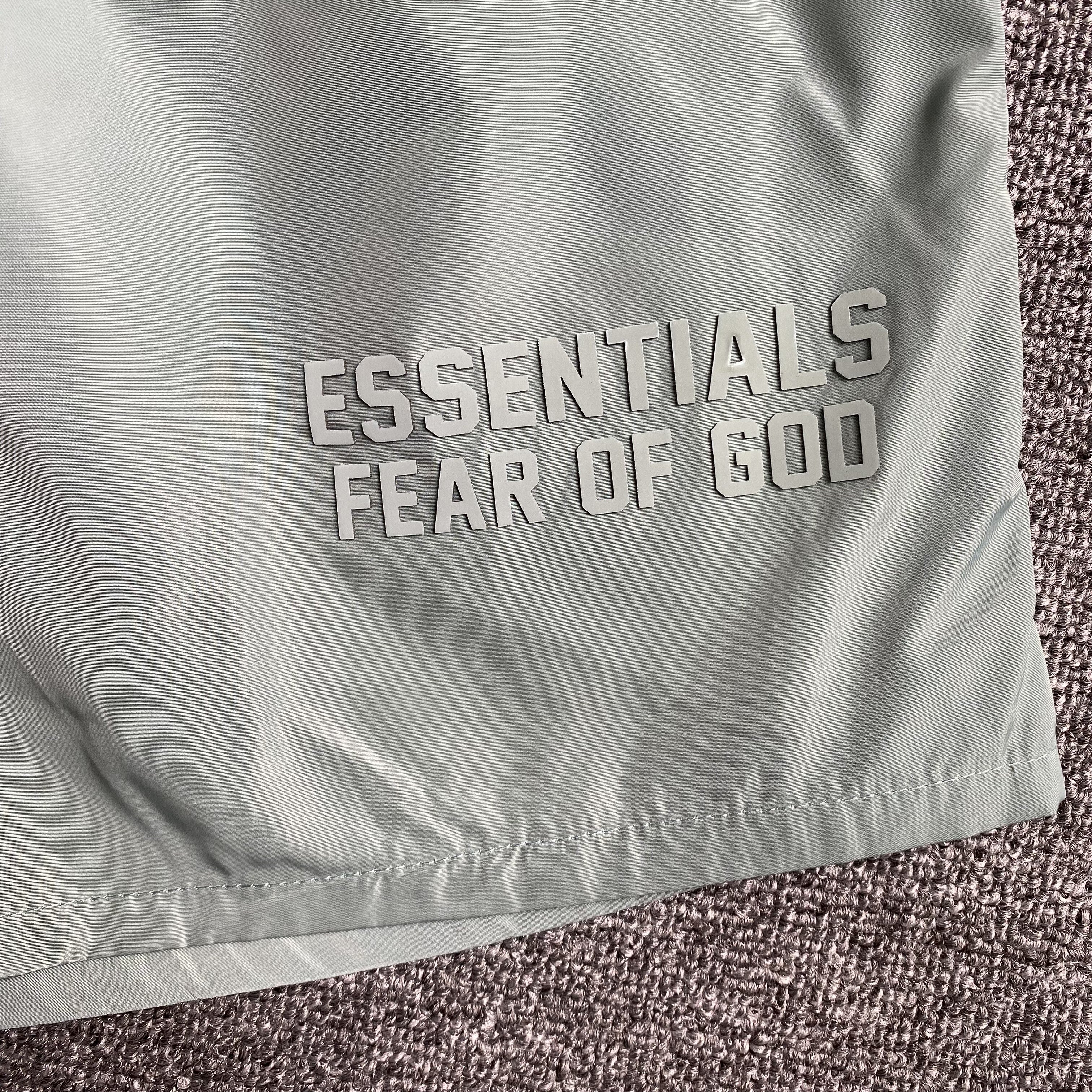 Fear of God Essentials Running Nylon Short Sycamore