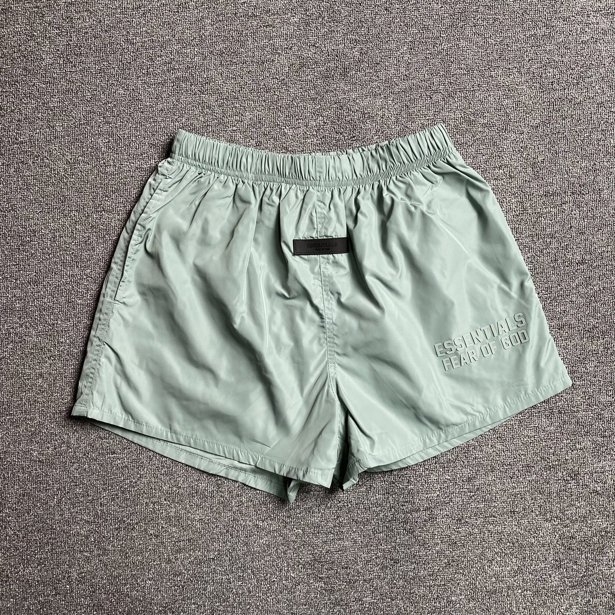 Fear of God Essentials Running Nylon Short Sycamore