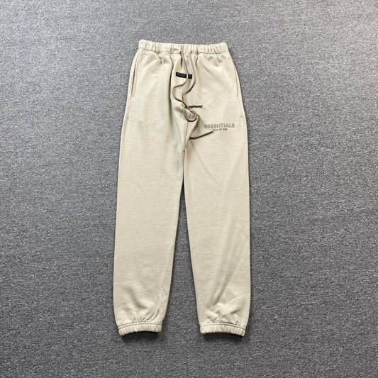 Fear Of God Essentials Small Logo Pants Silver Cloud